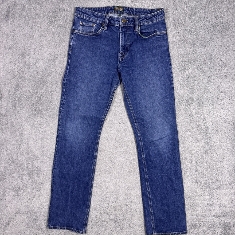Tecovas Jeans Men's 32x32 Straight Dark Heavyweight Denim Ranch Wear Western